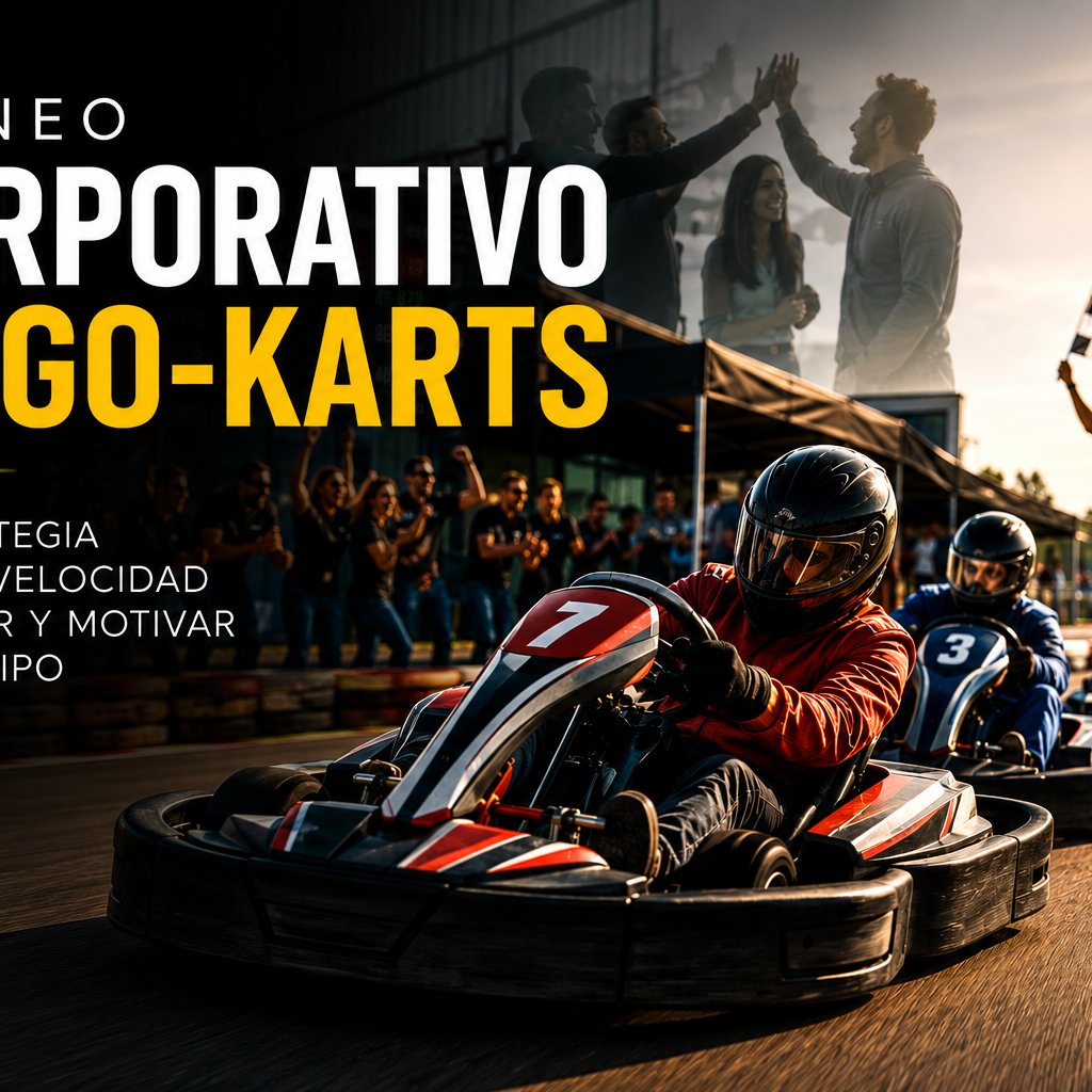 Go-Karts para empresas: La experiencia de Team Building que acelera el trabajo en equipo. — Chorcha Entertainment